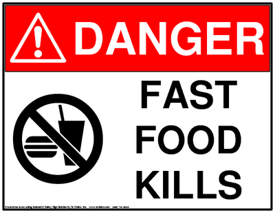 Fast Food Restaurants  on Fast Food Kills